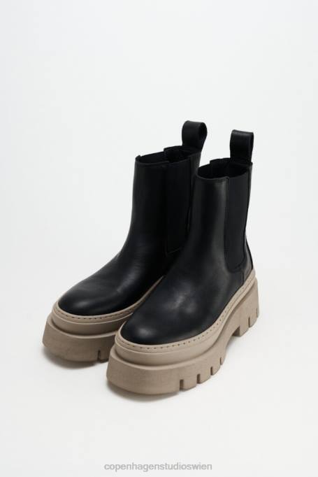 COPENHAGEN STUDIOS Schuhwerk Frauen schwarz/natur 686 Vitello 806N146